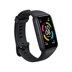 HONOR Band 6 Smartwatch Relojes Inteligentes Mujer Hombre, Monitoreo de SpO2 y frecuencia cardíaca Batería de 14 Días 1.47’’AMOLED Pulsera Monitores I características