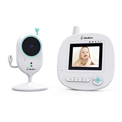 MiniBoss Vigilabebés con Cámara Pantalla 2.4" LCD Video Audio Cámara Digital Inalámbrica con 960ft Rango Comunicación Bidireccional Visión Nocturna In precio