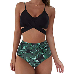 Bikini Conjunto De Traje De BañO Elegante para Mujeres Piscina De Playa Bikini en oferta