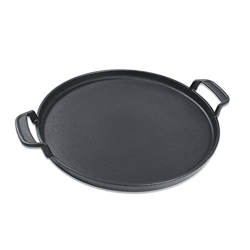 Denmay 7421 Plancha redonda de 30,9cm para Weber, parrillas de carbón Weber de 57,15cm, plancha de hierro fundido para parrilla de carbón, piezas de r características