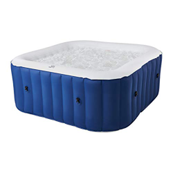 Happy Garden SPA Cuadrado Hinchable Alpine – 4 plazas – Antracita/Interior Gris en oferta