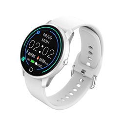 BIGCHINAMALL Relojes Inteligentes Pulsera Actividad Smartwatch Mujer (Blanco) en oferta