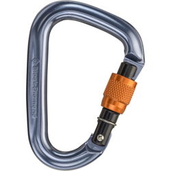 Black Diamond - Mini Pearabiner Screwgate - Mosqueton Escalada Black Diamond en oferta