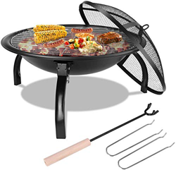 Femor Barbacoa Plegable de Jardín55x45x16cm, Parilla Portátil de Jardín al Aire Libre, Barbacoa Multifuncional para Calefacción, Picnic precio