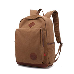 FANDARE Mochila Vintage de Canvas para Hacer Montañismo Camping Picnic Deporte de Laptop Backpack Rucksack Multi-Función Unisex Café en oferta