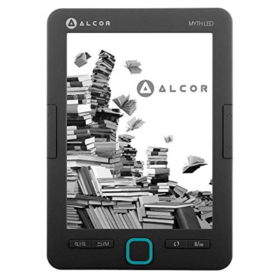 Alcor 5999561504155 Myth LED Lector de eBook Negro One Size