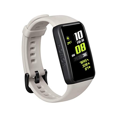 HONOR Band 6 Smartwatch Relojes Inteligentes Mujer Hombre, Monitoreo de SpO2 y frecuencia cardíaca Batería de 14 Días 1.47’’AMOLED Pulsera Monitores I