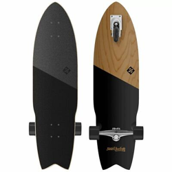 Street Surfing Monopatín de Propulsión Modelo Shark Attack 91.4 cm KOA BLACK precio