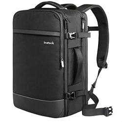 Inateck 40L-44L Mochila de Viaje, Cabina Mochila de Equipaje de Mano Maleta Antirrobo TSA Friendly Negocios Mochila aprobada por Avion, Compatible con en oferta