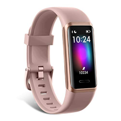 LIFEBEE Pulsera de Actividad Inteligente con Alexa para Hombre Mujer niños, Táctil Completa Reloj Inteligente con Pulsómetro, Oxígeno en Sangre, Monit en oferta