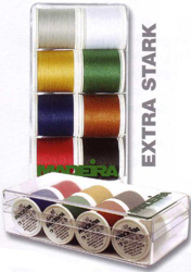 Madeira Box de coser Extra Fuerte - Art. No. 8016 - 8 Bobinas de 100m características