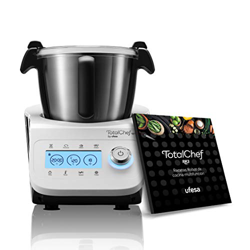 Ufesa TotalChef RK3 Robot de Cocina Multifunción, 30 Funciones, Capacidad 3.5L, Pantalla Display LCD con Botones Táctiles, Báscula Integrada, Incluye  características