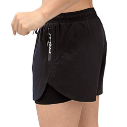 ZusFut Bañador Hombre Secado Rápido 2 Bolsillos Laterales con Cremallera Transpirable Forro Interior Protección Bañadores de Hombre Pantalones Cortos  en oferta