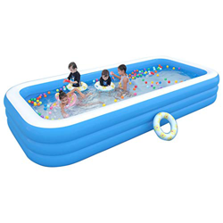 GJXJY Piscina Inflable Infantil Rectangular Piscinas Hinchables Grandes Adultos Piscinas Desmontables para NiñOs, Adultos, Familias características