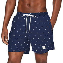 Urban Classics Pattern Swim Shorts Bañador para hombre, Skullandyacht Aop, XXL características