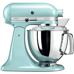 KitchenAid Artisan - Robot de cocina (4,8 L, Azul, palanca, 220 RPM, 1,454 m, AC) precio