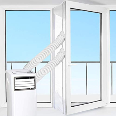 HOOMEE Cubierta De Tela Aislante para Puertas Y Ventanas para Máquinas de Aire Acondicionado Portátiles. (Ventana 600CM)