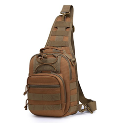 Wind Took Bolsa Bandolera Bolsa de Pecho Táctica Estilo Militar Bolso Bandolera de Hombre Bolso Cruzada Hombre Bolsa de Pecho Sling Bag Crossbody Para en oferta