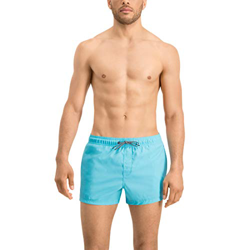 PUMA Men Short Length Swim Shorts Bañador, Azul (Aqua), L para Hombre en oferta