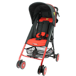 Silla de paseo Ferrari oficial de 6 a 36 meses, ultraligera y compacta características