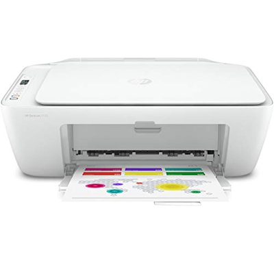 HP DeskJet 2720 + Tarjeta regalo €5 Amazon - Impresora multifunción, Wi-Fi, Bluetooth, copia, escanea, compatible con Instant Ink