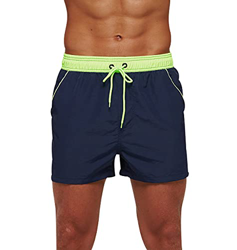 Bañador Natacion Hombre Bañadores Hombre Secado Rapido Traje de Baño Hombre Bañador Surf Corto Deportivo Piscina Natación Short Playa Surfero Hombre D precio