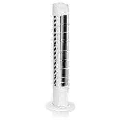 com-four® Ventilador de Torre de 45 W, oscilante, con 6 Niveles de Velocidad, Elegante Ventilador de Columna, Ventilador silencioso y silencioso sin C características