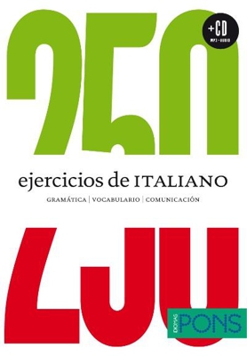 250 ejercicios de italiano. Manual práctico de autoaprendizaje de nivel básico (A1-A2) + CD