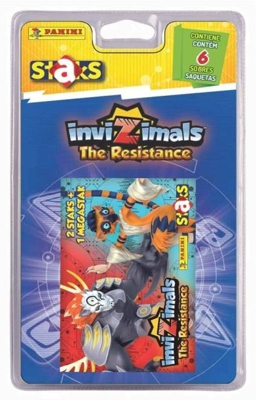 Invizimals The resistance staks 6 Sobres