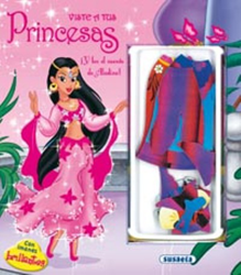 Viste a tus princesas con imanes brillantes con cuento de Aladin características