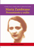 María Zambrano. Pensamiento y exilio en oferta