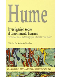 Investigación sobre el conocimiento humano. Precedida de la autobiografía titulada «mi vida» en oferta