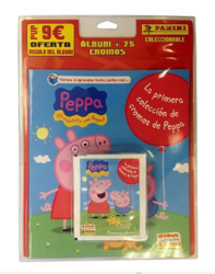 Peppa Pig. Blister Álbum + 15 sobres en oferta