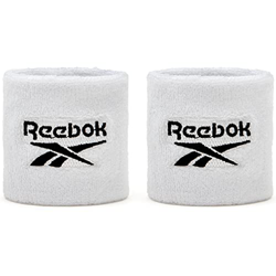 Reebok RASB-11020WH Muñequeras Deportivas, Adultos Unisex, Blanco, Corta características