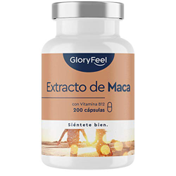 Extracto de Maca Andina 2.500mg + B12 Vitamina - 200 Cápsulas Veganas para 6+ meses - Mayor concentración 10:1 - Vitamina B12 para una mejor absorción características