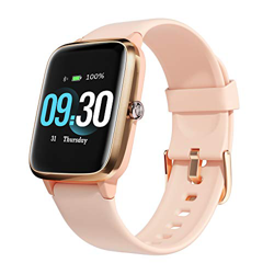 AIORX Smartwatch, Relojes Inteligentes Mujer Impermeable, Pulsera Actividad Inteligente con Pulsómetro Cronómetro Presión Arterial Monitor de Sueño pa en oferta