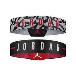 Jordan Pulsera Baller Bands Pack 2 Unidades Reversible NBA Basket (M-L) en oferta