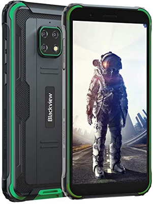 Móvil Resistente 4G, Blackview BV4900 Android 10 Impermeable Smartphone IP68, 5.7" HD+, Batería 5580mAh, 32GB+3GB (SD 128GB), 8MP+5MP, Teléfono Robust