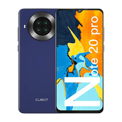 CUBOT Note 20 Pro Móviles Libres, 128GB + 8GB Smartphone, Pantalla 6.5” HD+, 20MP Quad cámara, Android 10.0 Teléfono Móvil, Batería 4200mAh, 4G Dual S en oferta