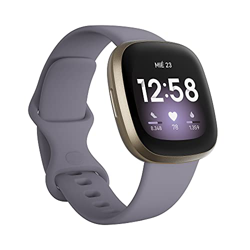 Fitbit Versa 3 - Exclusivo de Amazon - Smartwatch de salud y forma física con GPS integrado, análisis continuo de la frecuencia cardiaca, Alexa integr características