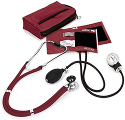 NCD Medical/Prestige Medical A2-BUR - Juego de tensiómetro de brazo y estetoscopio (funda incluida) en oferta