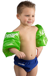 Cressi Premium Arm Bands Manguitos Inflables para Natación, Bebé-Niños, Verde Fluo, MAX 25Kg en oferta