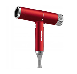 Secador de pelo profesional para mujeres y niños, iones negativos, silencioso, secado rápido y protege tu cabello, ligero y ligero, 1500 W (rojo) características