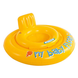 Intex 56585EU - Flotador hinchable bebé 70 cm circular de 6 a 12 meses en oferta