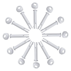 Joint Pins & Seals(12 piezas), piezas de repuesto para piscinas Intex Round Metal Frame Parts, marco de metal, Joint Pins, Rectangular, Round Pool, In características