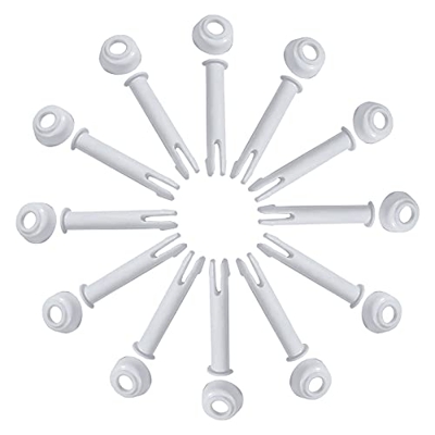 Joint Pins & Seals(12 piezas), piezas de repuesto para piscinas Intex Round Metal Frame Parts, marco de metal, Joint Pins, Rectangular, Round Pool, In