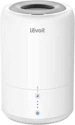 LEVOIT Top-Fill Humidificador Ultrasónico 1.8L a Bebés, Niebla Fría y Difusor Dura 20H, Modo de Sueño Inteligente,Funciona Silencioso < 28dB, Apagado  características