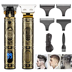 J TOHLO Cortapelos para Hombres, Cortadora de Cabello Inalámbrica con Cuchilla en T, Cortador de Pelo sin Espacios de 0 mm con Pantalla LED, Cortadora características