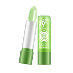 MEYENG Barra Labios Aloe Vera, 1-10PCS Larga Duración Hidratante Jalea, Lápiz Labial Cambio De Color, Aloe Vera Pintalabio Larga Duración Mate Maquill en oferta