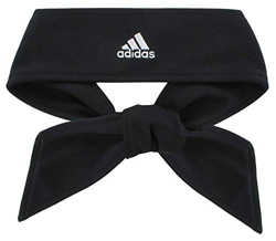 adidas Diadema de Tenis Unisex con Lazo II, Color Negro, Blanco, Talla única características